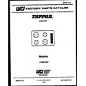 Tappan 14-3089-00-01 cover diagram
