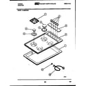 Tappan 14-3089-00-01 cooktop parts diagram