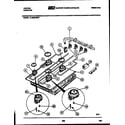 Tappan 14-3089-00-01 burner parts diagram