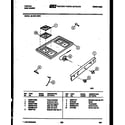 Tappan 30-2251-23-01 cooktop parts diagram