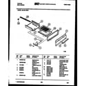 Tappan 30-2251-23-01 broiler drawer parts diagram