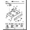 Tappan 32-1009-00-06 cooktop parts diagram