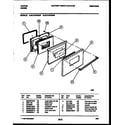 Tappan 30-2139-00-08 door parts diagram