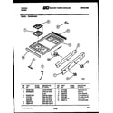 Tappan 30-3649-66-06 cooktop parts diagram