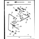 Tappan 30-3649-66-06 burner, manifold and gas control diagram