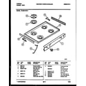 Tappan 72-3657-00-13 cooktop parts diagram