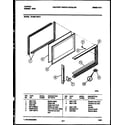 Tappan 72-3657-00-13 upper oven door parts diagram