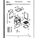 Tappan 72-3657-00-13 lower body parts diagram