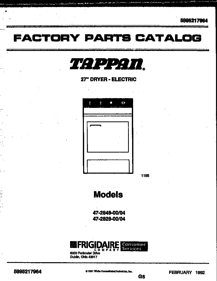 Tappan 47-2848-23-04 null diagram