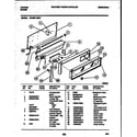 Tappan 36-3061-23-01 backguard diagram