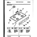 Tappan 30-1049-00-06 cooktop parts diagram