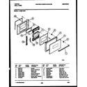 Tappan 11-2969-00-04 door parts diagram