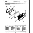 Tappan 31-2759-00-05 door parts diagram