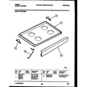 Tappan 31-2759-00-05 cooktop parts diagram