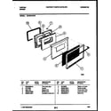 Tappan 30-3649-23-07 door parts diagram
