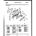 Tappan 30-3991-00-03 backguard diagram