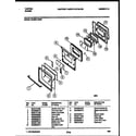 Tappan 30-3991-00-03 door parts diagram