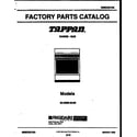 Tappan 32-2639-00-06 cover page diagram