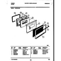 Tappan 32-2639-00-06 door parts diagram