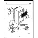 Tappan 95-1781-23-01 system and automatic defrost parts diagram