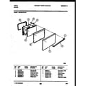 Tappan 30KPMAWHN1 door parts diagram