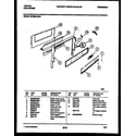 Tappan 30-2252-00-01 backguard diagram