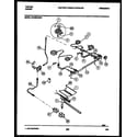 Tappan 30-3352-00-01 burner, manifold and gas control diagram