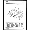 Tappan 36-3692-23-01 drawer parts diagram