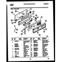 Tappan 36-3061-00-02 backguard diagram