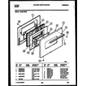 Tappan 36-3061-00-02 door parts diagram