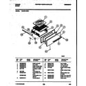 Tappan 36-3061-00-02 broiler drawer parts diagram
