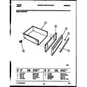 Tappan 30-3982-23-01 drawer parts diagram