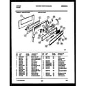 Tappan 30-2761-00-02 backguard diagram