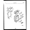 Tappan 95-1712-23-00 door parts diagram