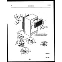 Tappan 95-1712-23-00 system and automatic defrost parts diagram