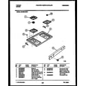 Tappan 30-3860-00-04 cooktop parts diagram