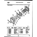 Tappan 30-3860-00-04 door parts diagram