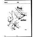 Tappan 30-3342-00-01 burner, manifold and gas control diagram