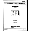 Tappan 14-3038-66-02 cover diagram