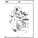 Tappan 30-4282-00-01 burner parts diagram