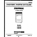 Tappan 47-2751-23-01 null diagram