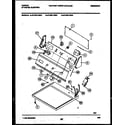 Tappan 47-2751-23-01 console and control parts diagram
