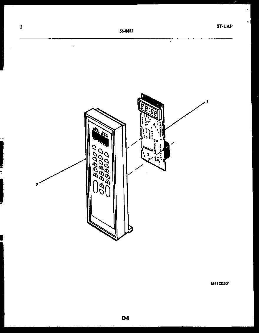 Tappan 31-3972-00-01 door parts diagram