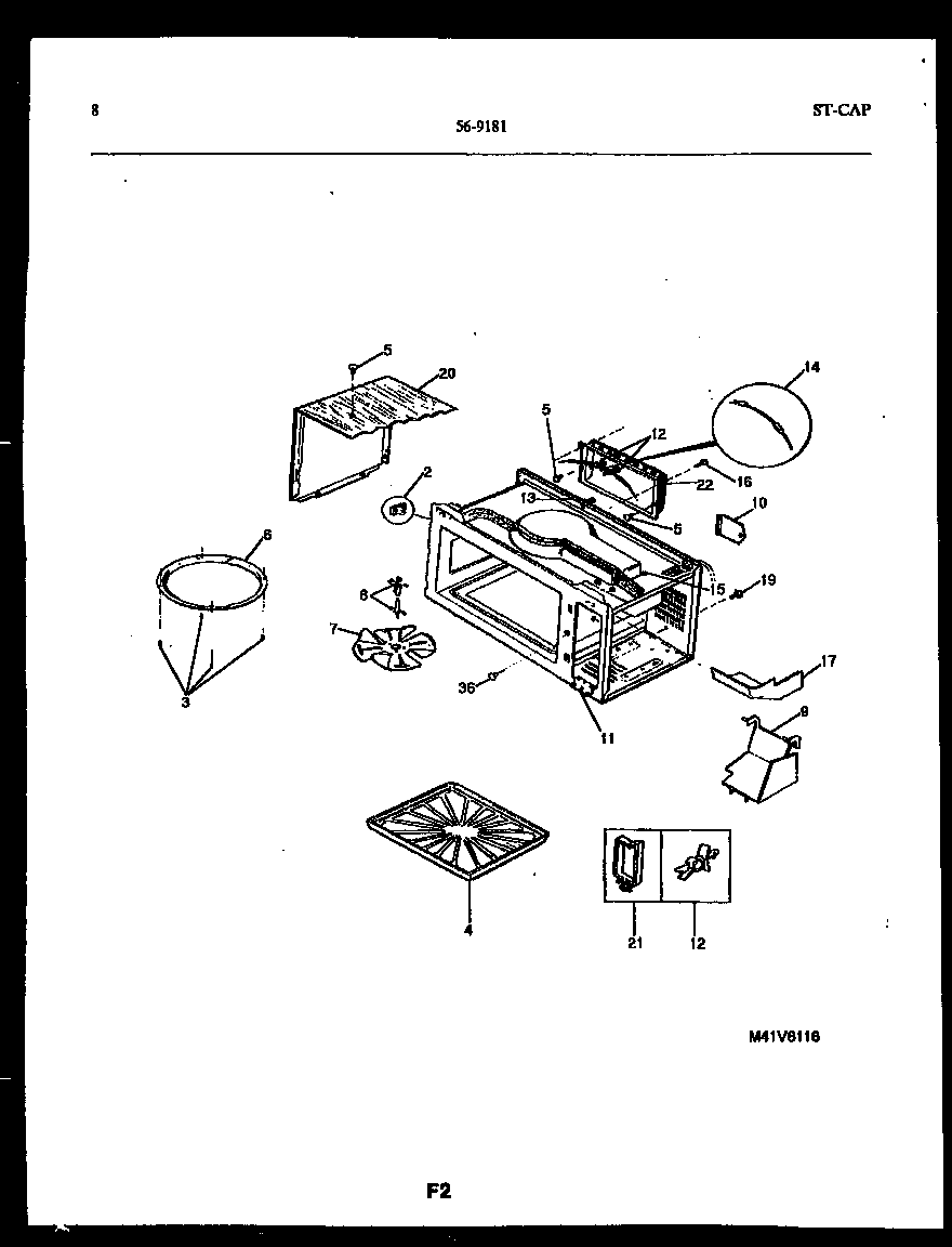 Tappan 56-9602-10-01 door parts diagram