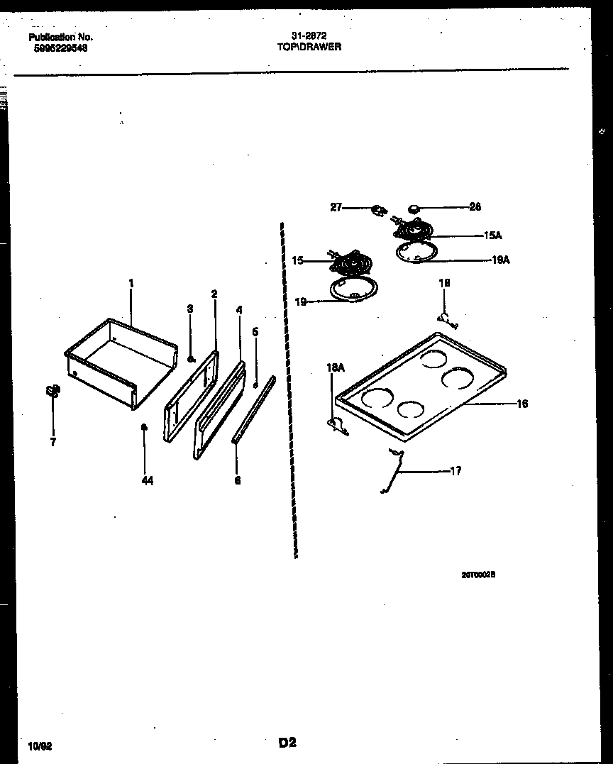 Tappan 31-3982-00-01 body parts diagram