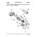 Tappan 49-2251-23-02 blower and drive parts diagram