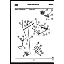 Tappan 72-3651-23-02 burner, manifold and gas control diagram