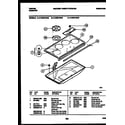 Tappan 14-3622-00-06 cooktop parts diagram