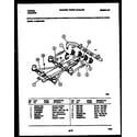 Tappan 14-3028-00-03 burner parts diagram
