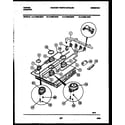 Tappan 14-3088-00-04 burner, manifold and gas control diagram